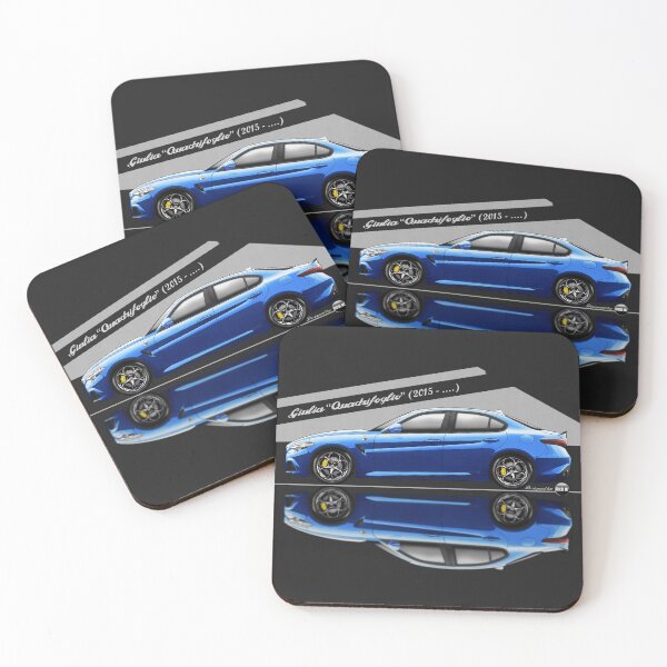 Item preview, Giulia Quadrifoglio (Blue Misano) – Modern Power, Pure Soul designed and sold by Azaziel.