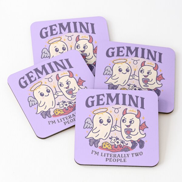 Item preview, Gemini Ghosts – Literally Two People designed and sold by Ironicdoll.