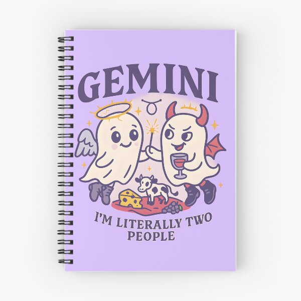 Item preview, Gemini Ghosts – Literally Two People designed and sold by Ironicdoll.