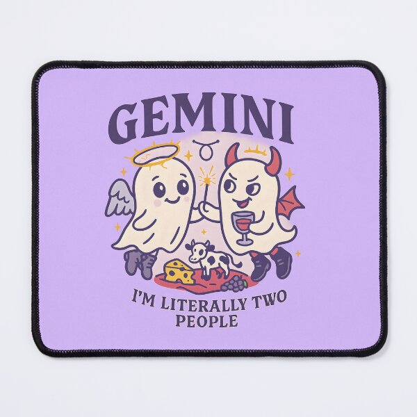 Item preview, Gemini Ghosts – Literally Two People designed and sold by Ironicdoll.