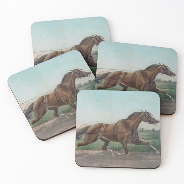 Item preview, Racing Horse (1855) designed and sold by 19th Century in Color.