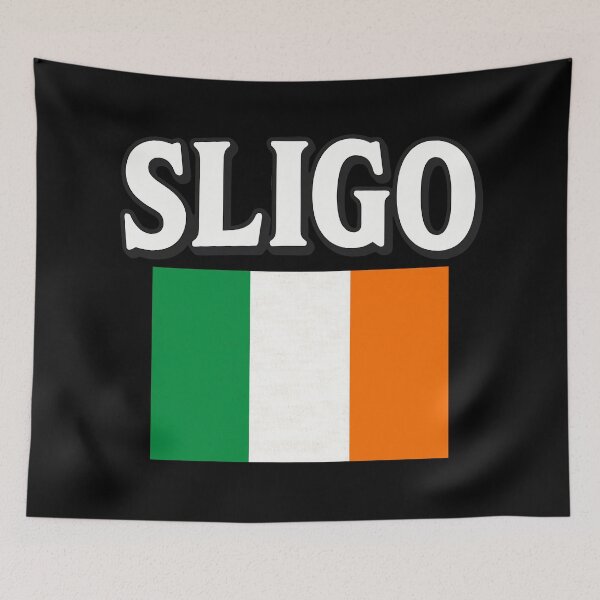 Item preview, Sligo County Sligo Ireland with Irish Flag designed and sold by OliDesigns.