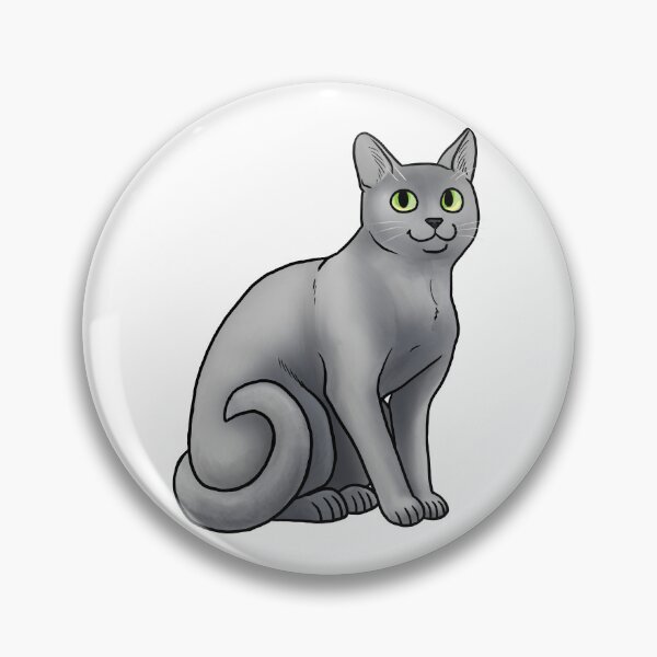 Item preview, Cat - Korat - Silver designed and sold by Jennifer Stolzer.