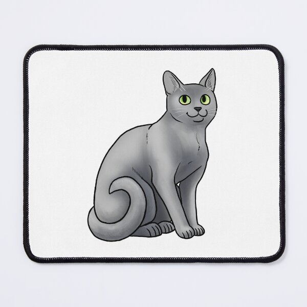 Item preview, Cat - Korat - Silver designed and sold by Jennifer Stolzer.