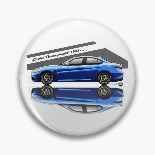 Item preview, Giulia Quadrifoglio (Blue Misano) – Modern Power, Pure Soul designed and sold by Azaziel.