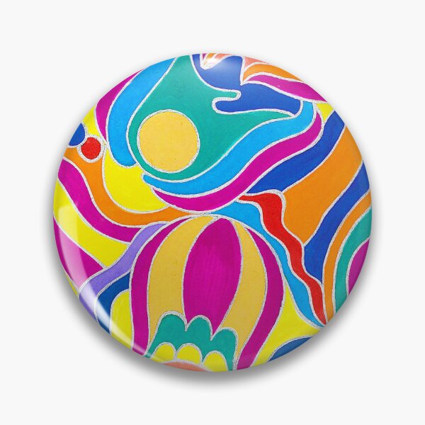 Item preview, Vibrant Fluidity – Hand Painted Abstract Art designed and sold by Backartdesign.