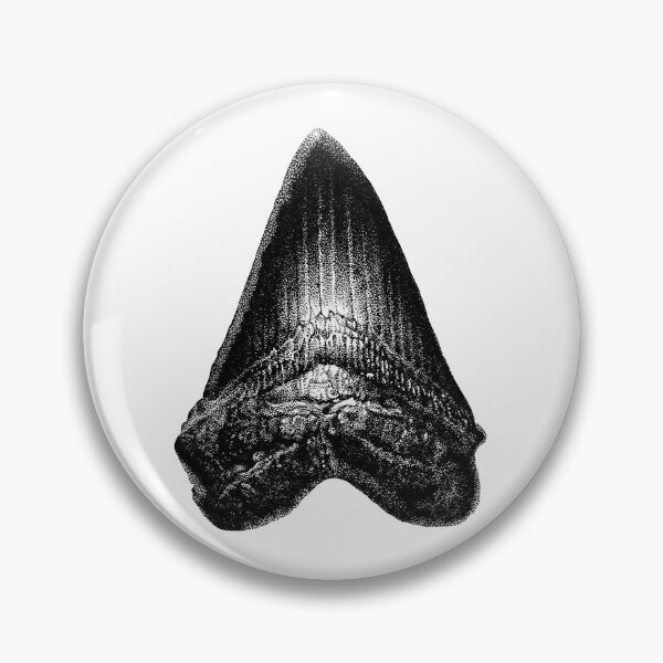 Item preview, Megalodon Shark Tooth Fossil designed and sold by DaDoodledrawing.