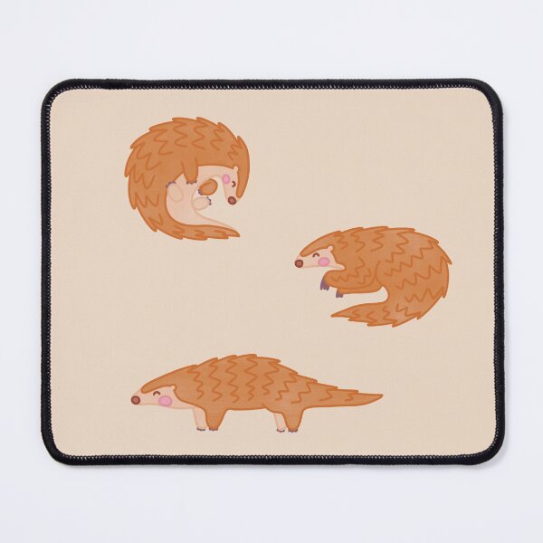 Item preview, three pangolins cute baby scaly anteater in a ball designed and sold by winterpumpkin.