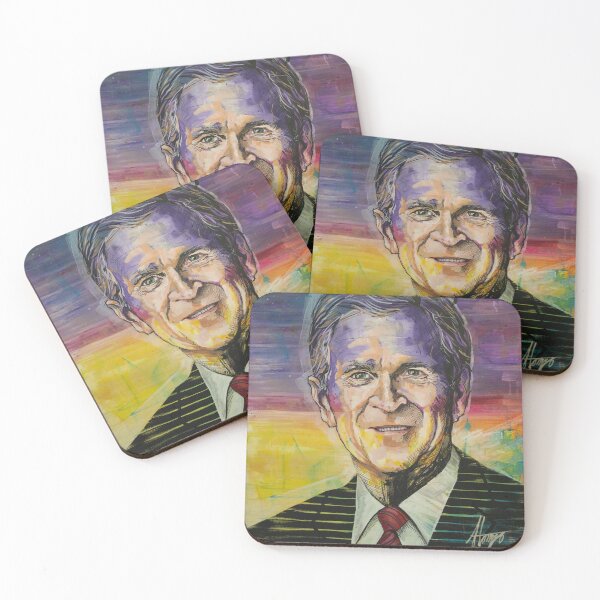 Artikelvorschau, George W. Bush entworfen und verkauft von AlonzoFineArt.