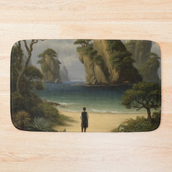 Item preview, The Wanderer's Cosmic Shore designed and sold by bloorose.