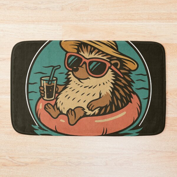 Item preview, Sunny Hedgehog Float designed and sold by TheNewPixel.