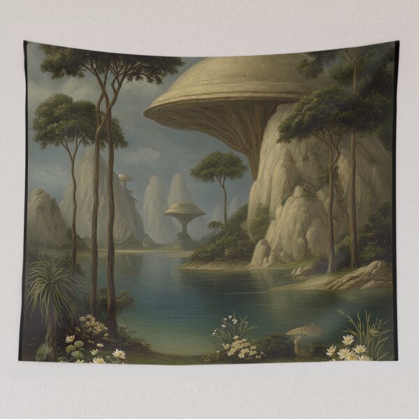 Item preview, Verdant Oasis of the Ancients designed and sold by bloorose.