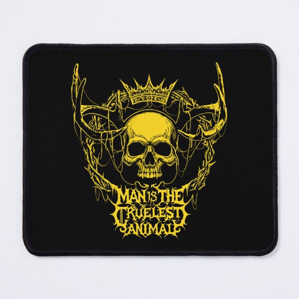 Item preview, Man Is the Cruelest Animal - Gothic Skull & Crown designed and sold by sXe-art.