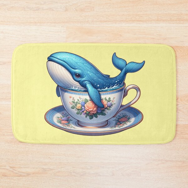 Item preview, Teacup Whale  designed and sold by sparsonboutique.