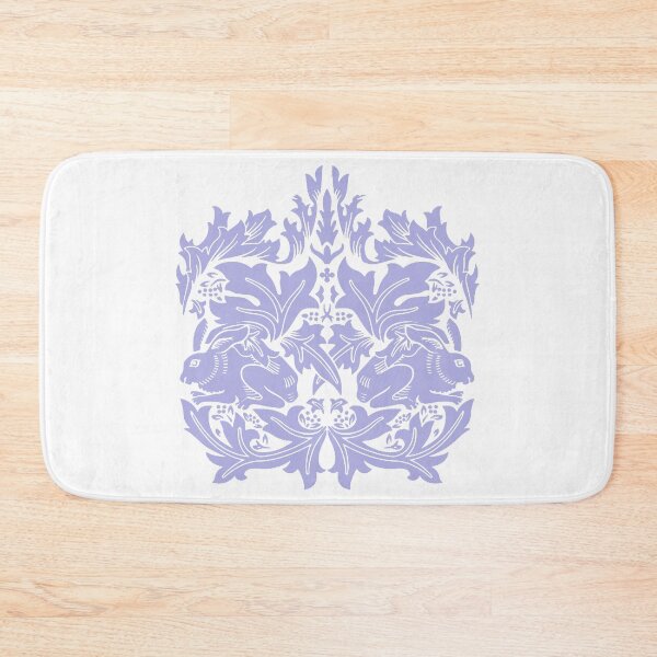 Item preview, William Morris Rabbit and Bird Blue and White designed and sold by Pixelchicken.
