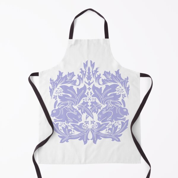 Item preview, William Morris Rabbit and Bird Blue and White designed and sold by Pixelchicken.