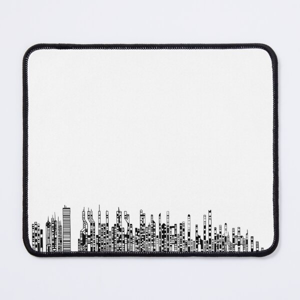 Item preview, Paysage Urbain 4 (simple, black & white, minimalist) designed and sold by EBFCDesigns.