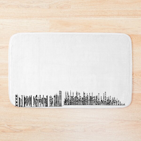 Item preview, Paysage Urbain 4 (simple, black & white, minimalist) designed and sold by EBFCDesigns.