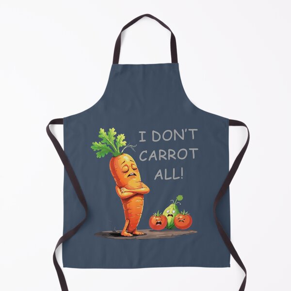 Item preview, Cute Product with Carrot and Quote- I DON'T CARROT ALL! designed and sold by Gadget80.