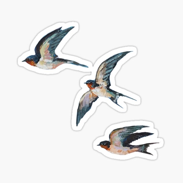 Item preview, Three swallows designed and sold by Redilion.