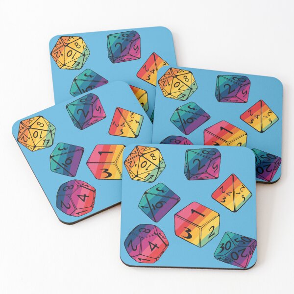 Item preview, Rainbow Dice designed and sold by Ivorycrow.