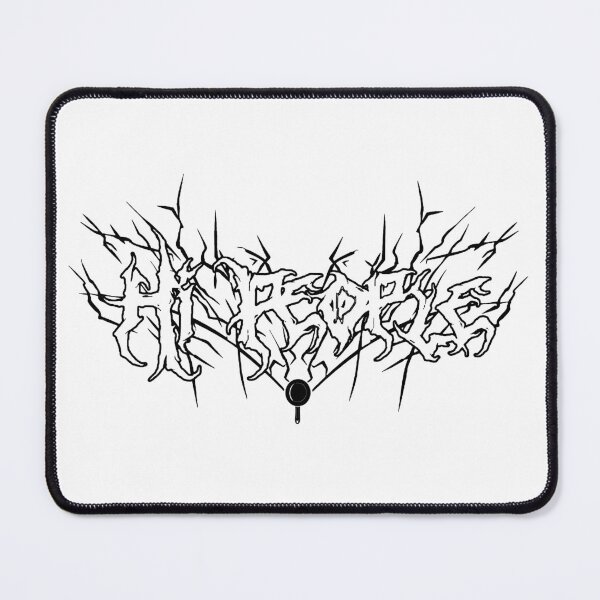 Item preview, Hi People Rock Band Lettering designed and sold by LittleRockArt.