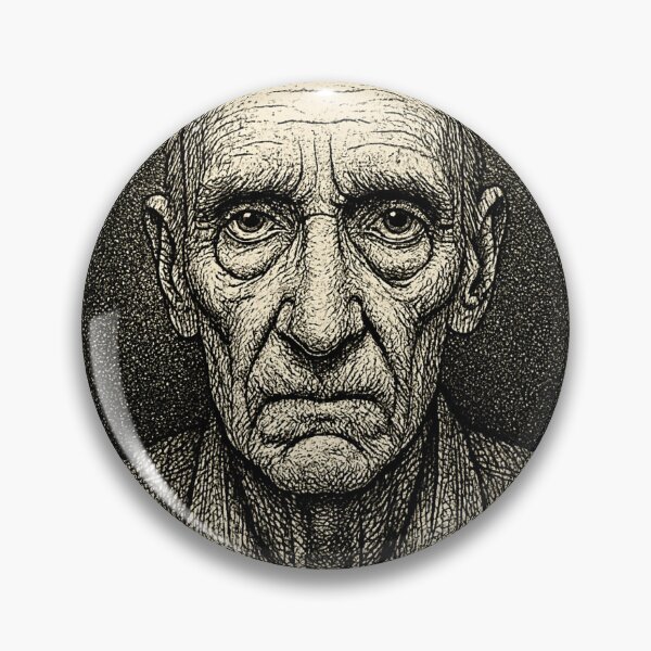 Item preview, William S. Burroughs — Inked Icon designed and sold by Void Supply.