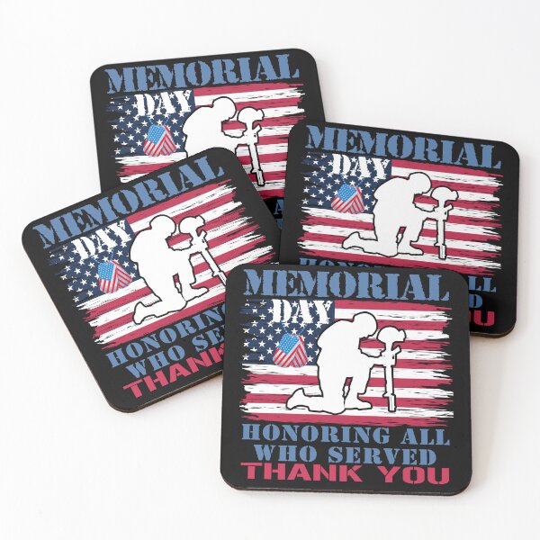 Item preview, Memorial Day Tribute Kneeling Soldier & USA Flag  designed and sold by SandyMDesigns.