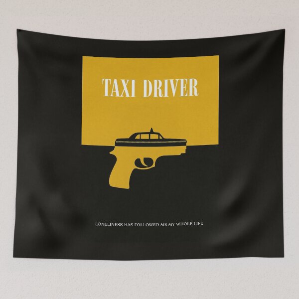 Item preview, Taxi Driver Gun Silhouette designed and sold by Enea Kelo.