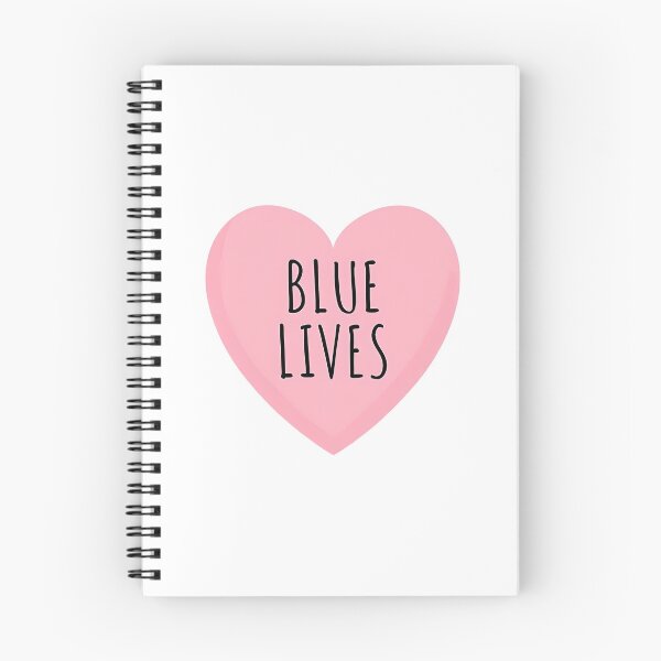 Item preview, I Heart Blue Lives  designed and sold by CharmStudio.
