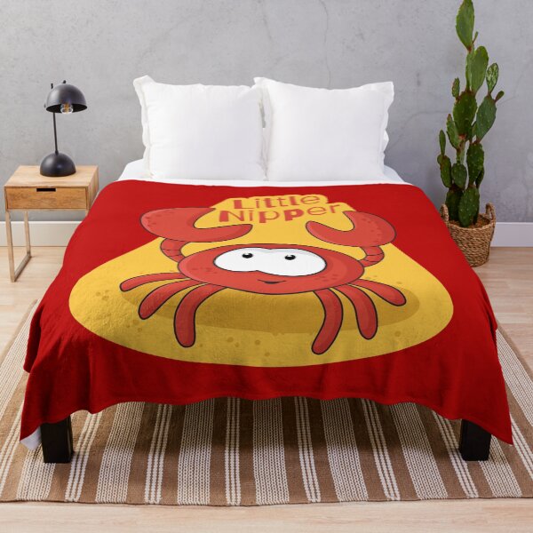 Item preview, Little Nipper – Cute Cartoon Crab Design for Kids & Babies designed and sold by Sore Creations.