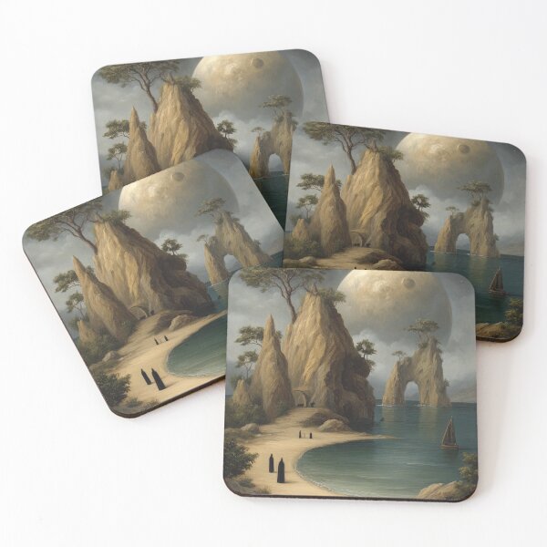Item preview, Moonlit Bay of Mystery designed and sold by bloorose.