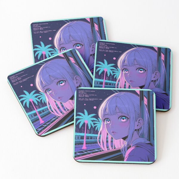 Item preview, Melancholic Anime Girl designed and sold by Nature's Palette.