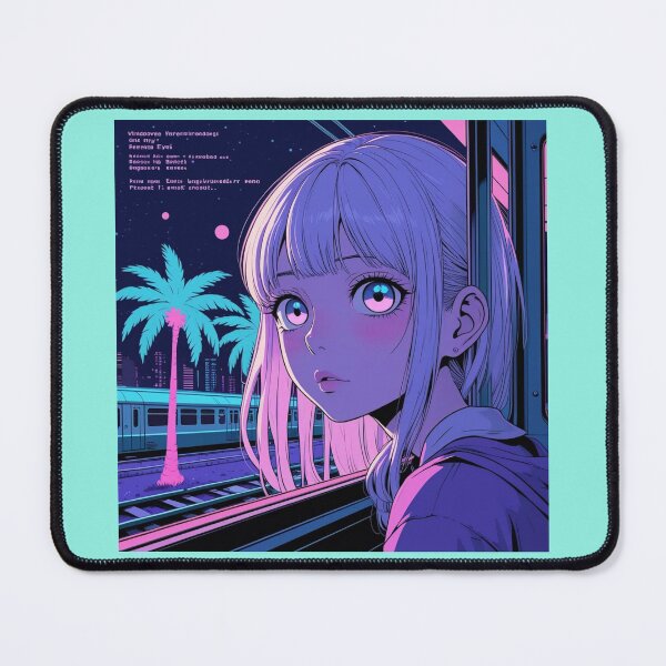 Item preview, Melancholic Anime Girl designed and sold by Nature's Palette.