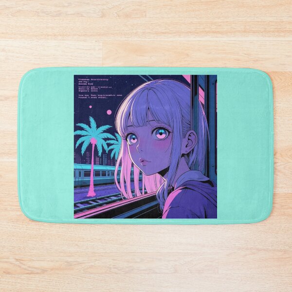Artikelvorschau, Melancholisches Anime-Mädchen entworfen und verkauft von Nature's Palette.