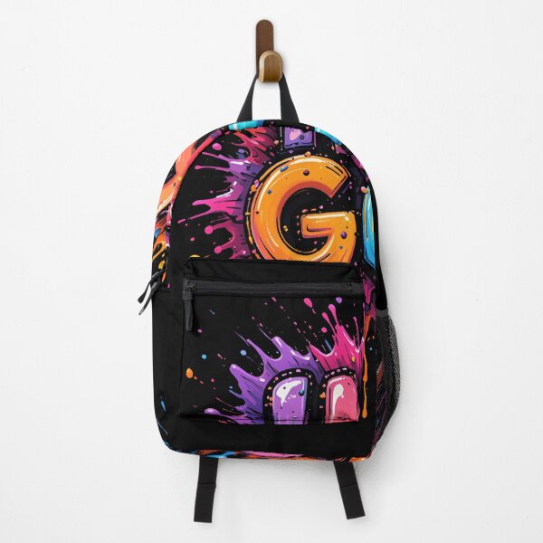 Item preview, INK GOD - Bold Pop Art Typography with Explosive Color Splatters designed and sold by BrushRushX.