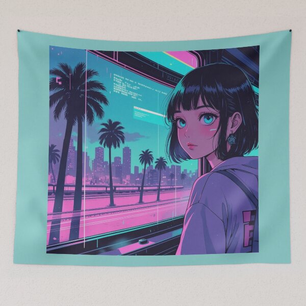 Item preview, Melancholic Anime Girl designed and sold by Nature's Palette.