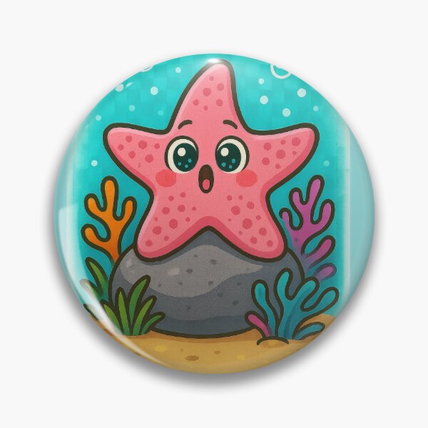 Item preview, Happy Starfish resting under the sea designed and sold by IraBum.