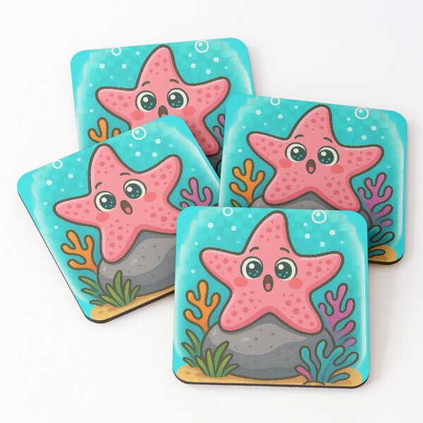 Item preview, Happy Starfish resting under the sea designed and sold by IraBum.