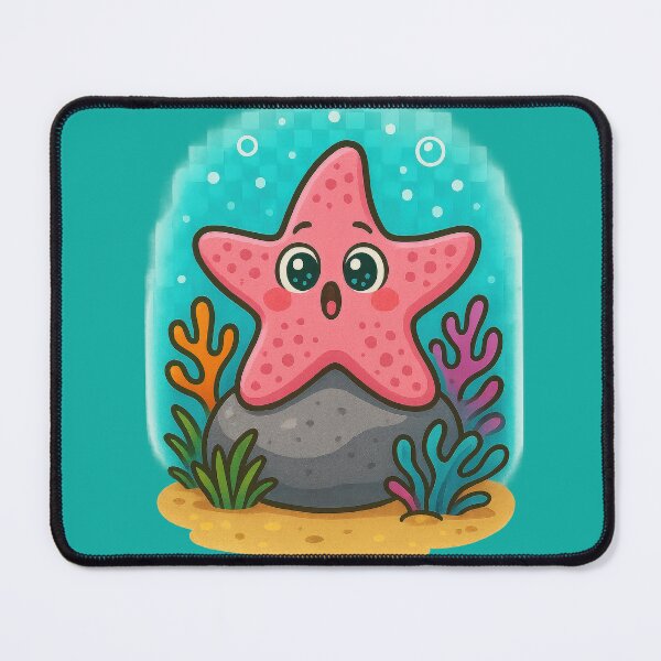 Item preview, Happy Starfish resting under the sea designed and sold by IraBum.