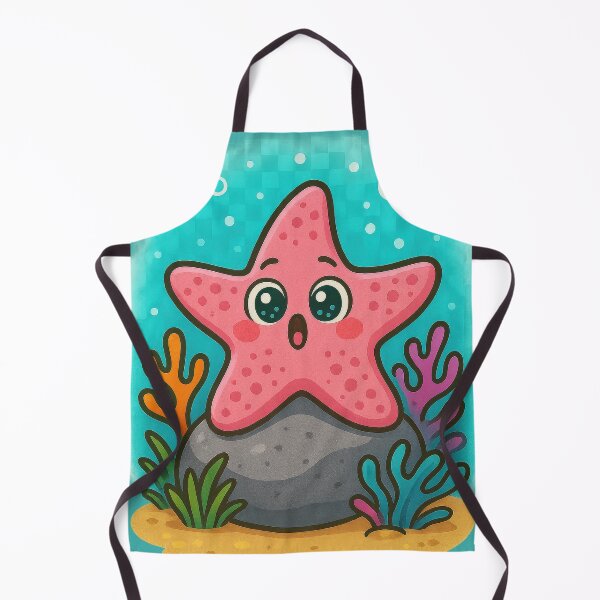 Item preview, Happy Starfish resting under the sea designed and sold by IraBum.