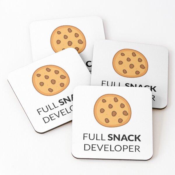 Item preview, Full Snack Developer designed and sold by stackovercool.