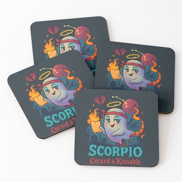 Item preview, Scorpio Ghost – Cursed & Kissable designed and sold by Ironicdoll.