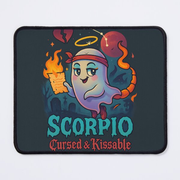 Item preview, Scorpio Ghost – Cursed & Kissable designed and sold by Ironicdoll.