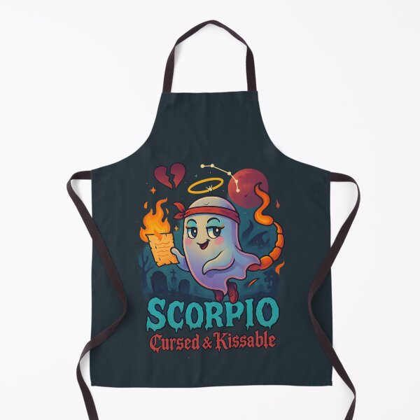 Item preview, Scorpio Ghost – Cursed & Kissable designed and sold by Ironicdoll.