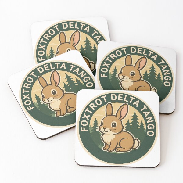 Item preview, Foxtrot Delta Tango Rabbit National Park designed and sold by Metro Bionic.