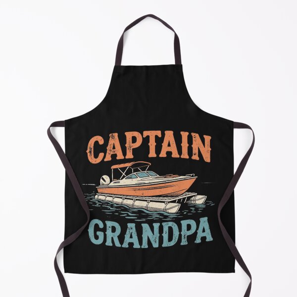 Item preview, Grandpa Pontoon Boat Captain Vintage Nautical Boating Crew designed and sold by Miumed.
