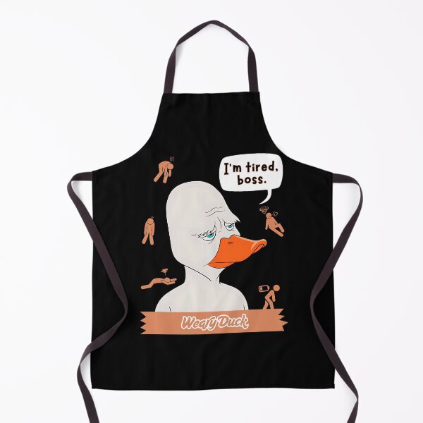 Item preview, Weary Duck designed and sold by Dull Duck Store.