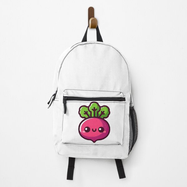 Item preview, Smiling Kawaii Beetroot Cartoon Vegetable Design designed and sold by ArtfulWeave.