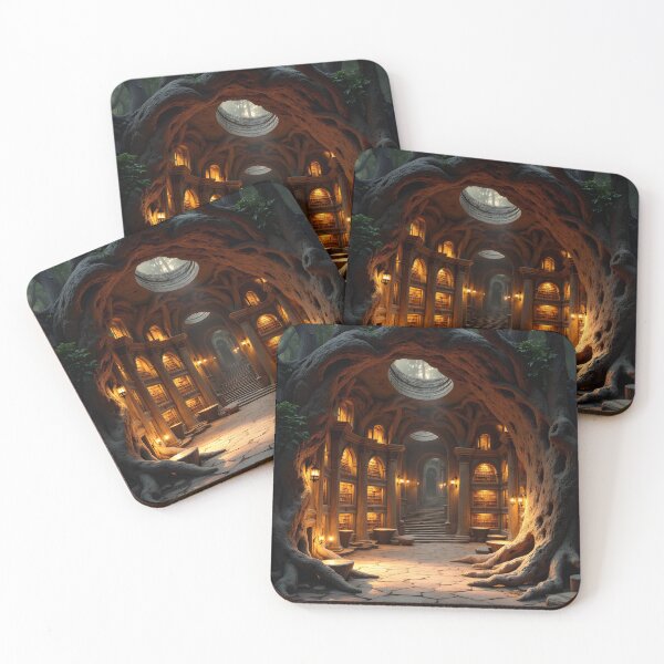 Item preview, The Enchanted Hollow Library designed and sold by oanaunciuleanu.